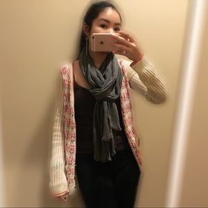 Anthropologie sparrow crochet knit baggy cardigan